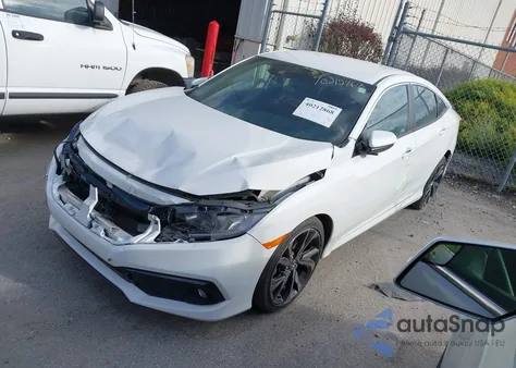 2020 Honda Civic Sport from USA, damaged, VIN 2HGFC2F8XLH511159
